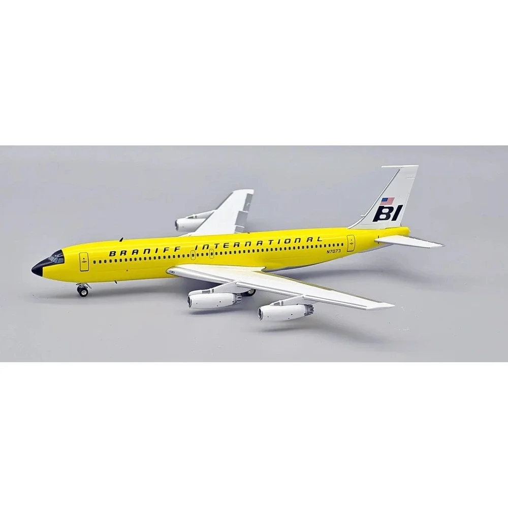 BRANIFF/B707 SUPERJET/N7073/YLW/INFLIGHT/IF702BN0925/ 1:200/NEW/81040926
